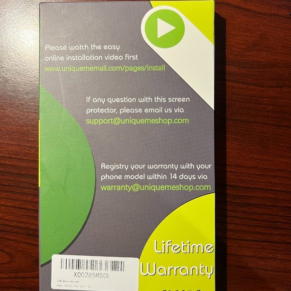 OnePlus 6 Screen Protector (tempered glass) - Picture 2 of 9